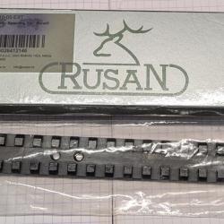 Rail acier RUSAN picatiny avec extension pour Browning BAR et Benelli ARGO -0 MOA