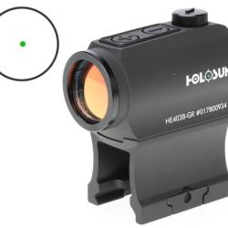 HHE403B - Holosun Red Dot Elite 403B-GR r&eacute;ticule vert 2moa