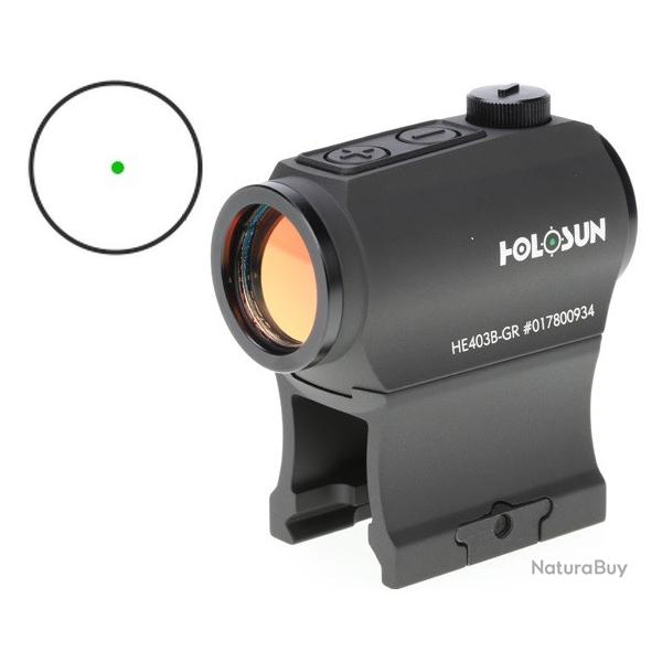 HHE403B - Holosun Red Dot Elite 403B-GR r�ticule vert 2moa