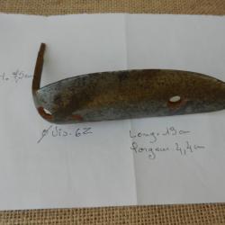 plaque de couche pour fusil a percussion mod. 1822