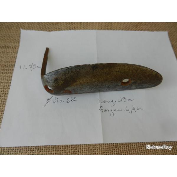 plaque de couche pour fusil a percussion mod. 1822