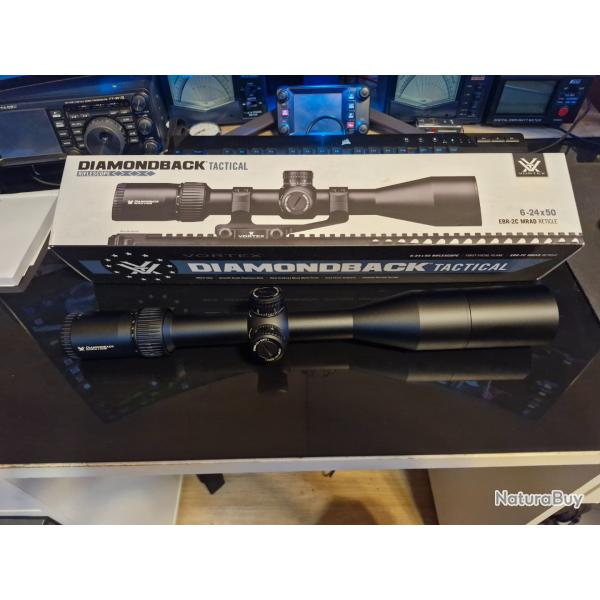 Lunette VORTEX DIAMONDBACK 6-24*50 Neuve