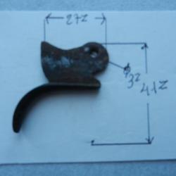 d&eacute;tente pour fusil a percussion mod&egrave;le . 1822