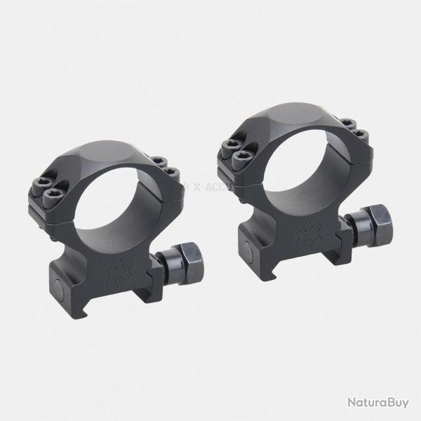 Colliers X-Accu 25.4mm pour Rail Picatinny