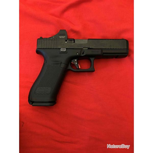 GLOCK 17 FS GEN 5 MOS + HOLOSUN SCS-MOS-GR + DETENTE TIMNEY