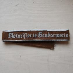 BANDE BROD&Eacute;E  "MOTORIFIERTE"