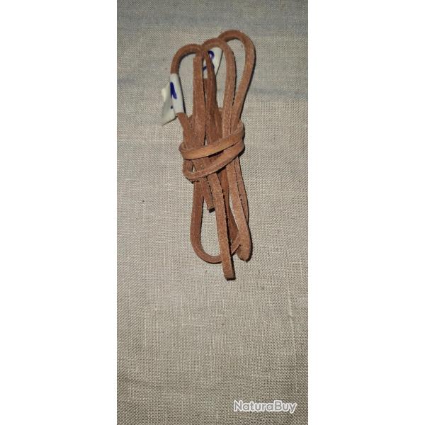 lacet cuir pour �tui de colt ou couteau US   1 m (14)