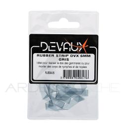 Rubber Strip DEVAUX 6 mm gris