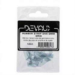 Rubber Strip DEVAUX 6 mm gris