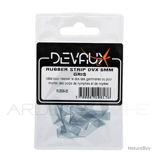 Rubber Strip DEVAUX 6 mm gris