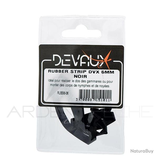 Rubber Strip DEVAUX 6 mm Noir