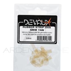 Rubber Strip DEVAUX 6 mm Tan
