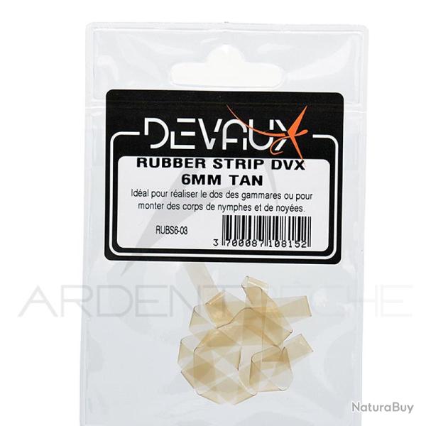 Rubber Strip DEVAUX 6 mm Tan