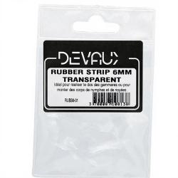 Rubber Strip DEVAUX 6 mm Transparent