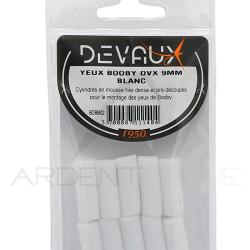 Yeux Booby DEVAUX 9 mm Blanc