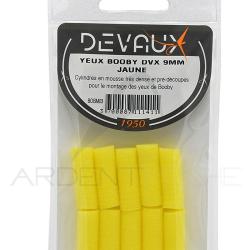 Yeux Booby DEVAUX 9 mm Jaune