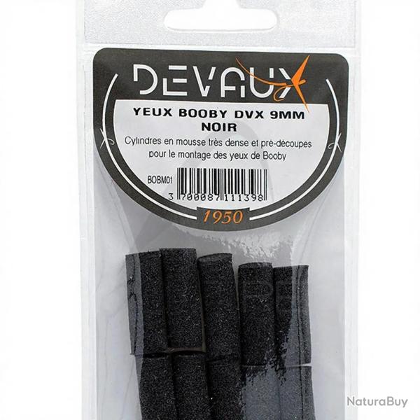 Yeux Booby DEVAUX 9 mm Noir