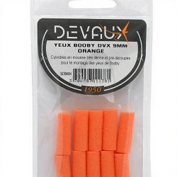 Yeux Booby DEVAUX 9 mm Orange
