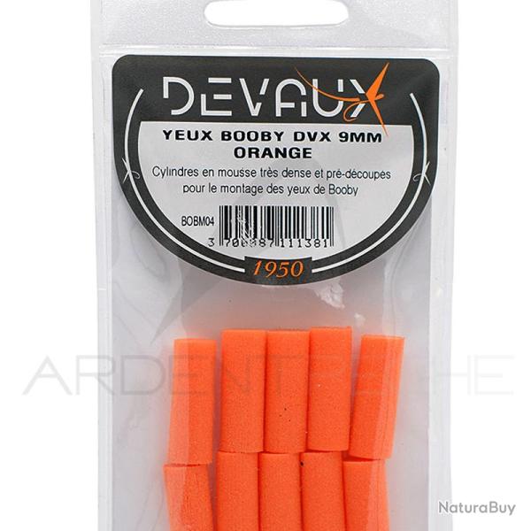 Yeux Booby DEVAUX 9 mm Orange