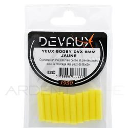 Yeux Booby DEVAUX 5 mm Jaune