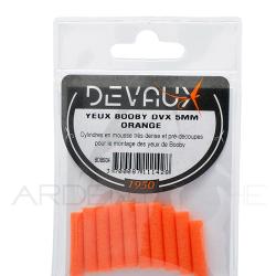 Yeux Booby DEVAUX 5 mm Orange