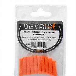 Yeux Booby DEVAUX 5 mm Orange