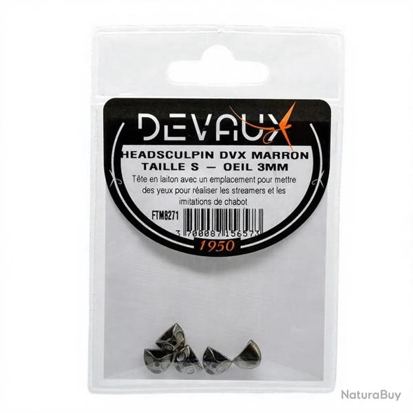 Headsculpin DEVAUX Taille S Marron
