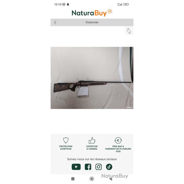 Carabine mauser M25 bois 30.06