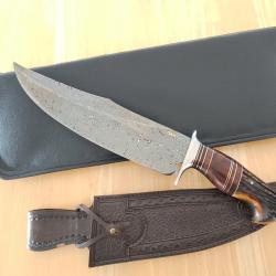 Grand couteau artisanal par Claudio Sobral