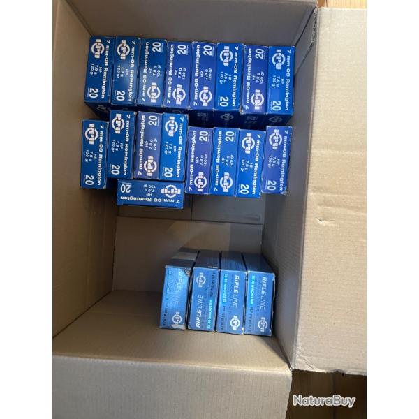 Vente douilles 7mm08 rem et 30-30