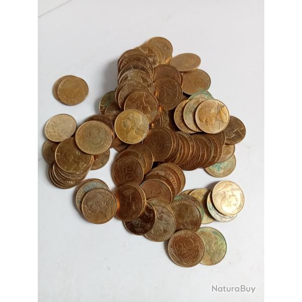 lot de 20 centimes 500 grammes
