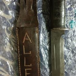 (VENDS) POIGNARD DE COMBAT U.S- E.G.W  WATERMAN  KNIFE