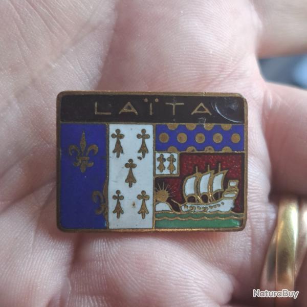 INSIGNE LST LAITA ( MARINE NATIONALE 1947 / 1962 )