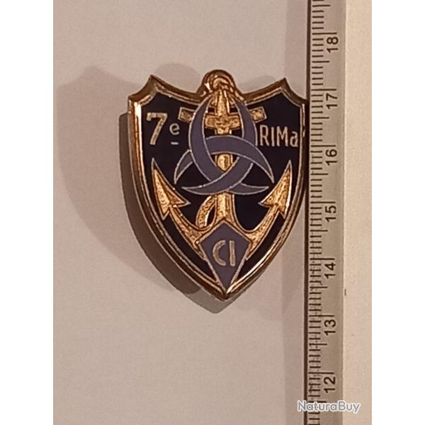 Insigne de la compagnie d'instruction du 7�me r�giment d'infanterie de Marine (7�me RIMa) - Drago