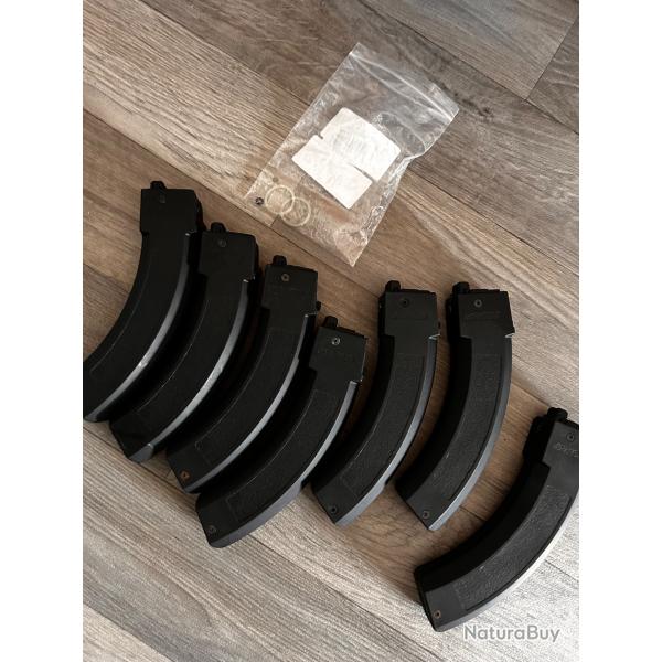 7 chargeurs SSQ 2fuites mais joint remplacement compris