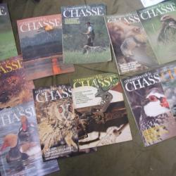 lot de 11 "Connaissance de la chasse"  ann&eacute;es 1977/1979