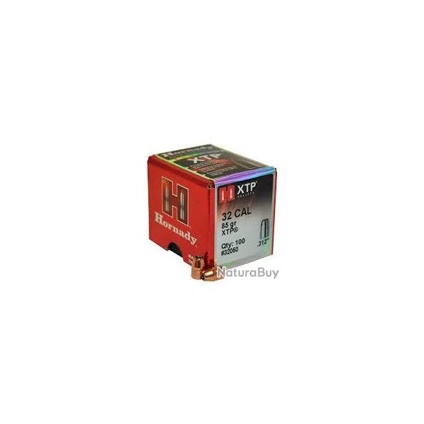 Ogives Hornady 32 .312 85grs XTP 32050* x100