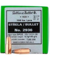 Ogives Sellier & bellot calibre 30 SPCE 150grs x100