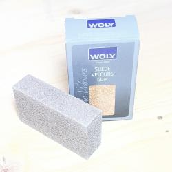 Gomme d&eacute;tachante sp&eacute;ciale daim ou nubuck et cuir chamois&eacute;