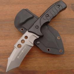 Couteau Tactique BlackField Eagle Eyed - Lame 5mm Titane - &Eacute;tui Kydex