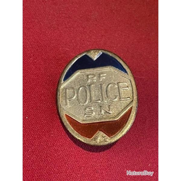 INSIGNE POLICE SN RF EN ALU 1945