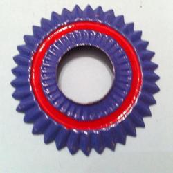 cocarde de casque &agrave; pointe B/R / B  (A25.35)