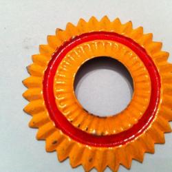 cocarde de casque &agrave; pointe  J/R/J  (A25.154)