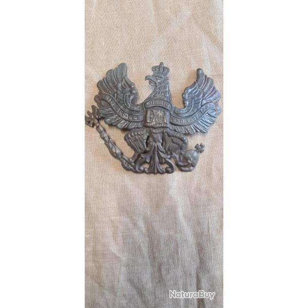 Plaque de casque a pointe,  Prusse fer WW1 , (F4*1)