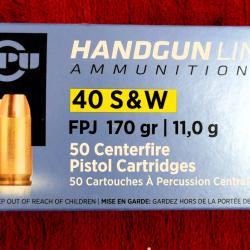 CARTOUCHES PPU 40 SW