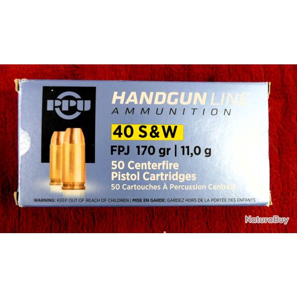 CARTOUCHES PPU 40 SW