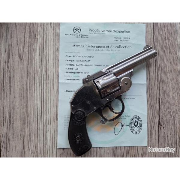 IVER JOHNSON cal .38SW