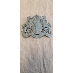 Plaque de casque a pointe,  Bavaroise fer  WW1  (1*4)