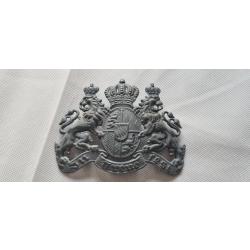 Plaque de casque a pointe,  Bavaroise fer  WW1  ( F47)