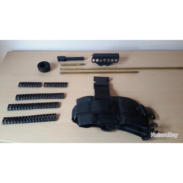 Vends lot de pi�ces d'airsoft